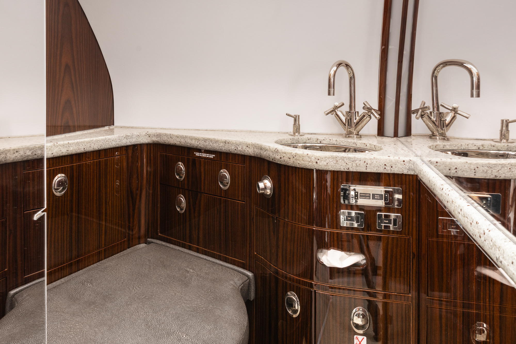 Aft lavatory.